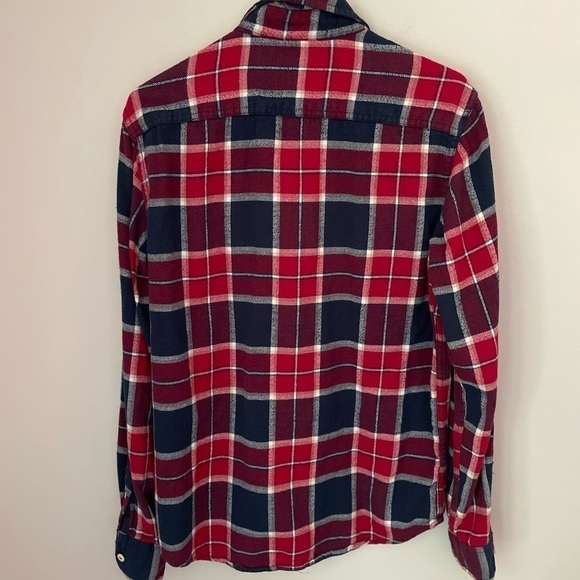 American Eagle Warm Soft Plaid Flannel Size Small - Picture 7 of 7